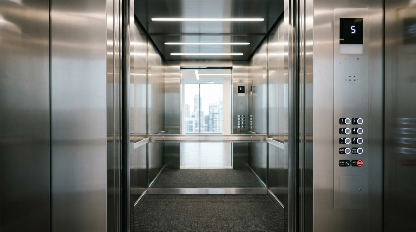 Is airconditioning nodig voor liften of liftcabines?